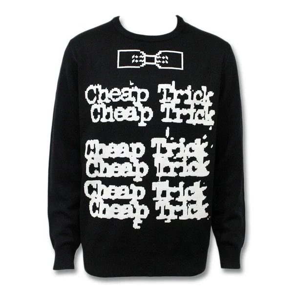 Knitted Stacked Sweater - Cheap Trick Official Online Store - 1