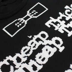 Knitted Stacked Sweater - Cheap Trick Official Online Store - 2