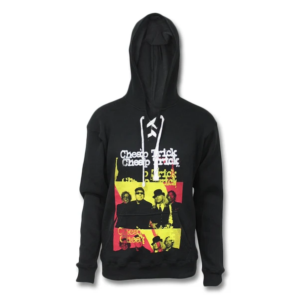 Red & Yellow Laced Hoodie