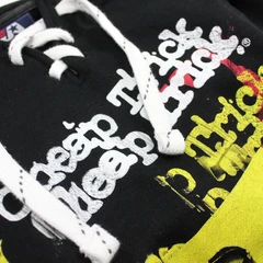 Red & Yellow Laced Hoodie