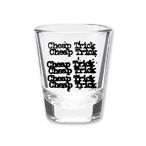 Official Cheap Trick Stacked Logo Pint Glass