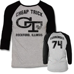 Team Surrender Raglan Shirt - Cheap Trick Official Online Store - 1