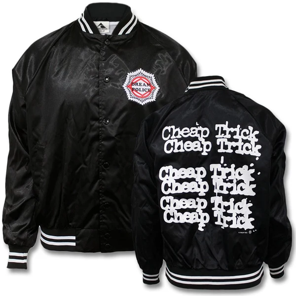 Dream Police Baseball Jacket - Cheap Trick Official Online Store - 1